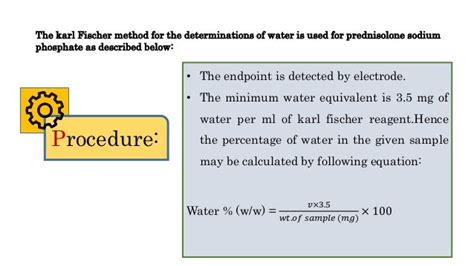 Volumetric Karl Fischer Titration distribute|karl fischer titration calculation.